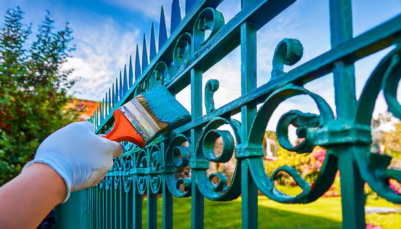 Iron Fence Painting - Iron Fence Painting Savage, Minnesota